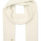 Soft Rib Cable Knit Scarf