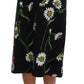 Dolce & Gabbana Embellished A-Line Mid-Calf Skirt