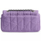 Tabby 20 Quilted Denim Shoulder Bag