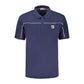 Fila Blue Cotton Polo Shirt