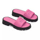 The Slide Leather Sandals