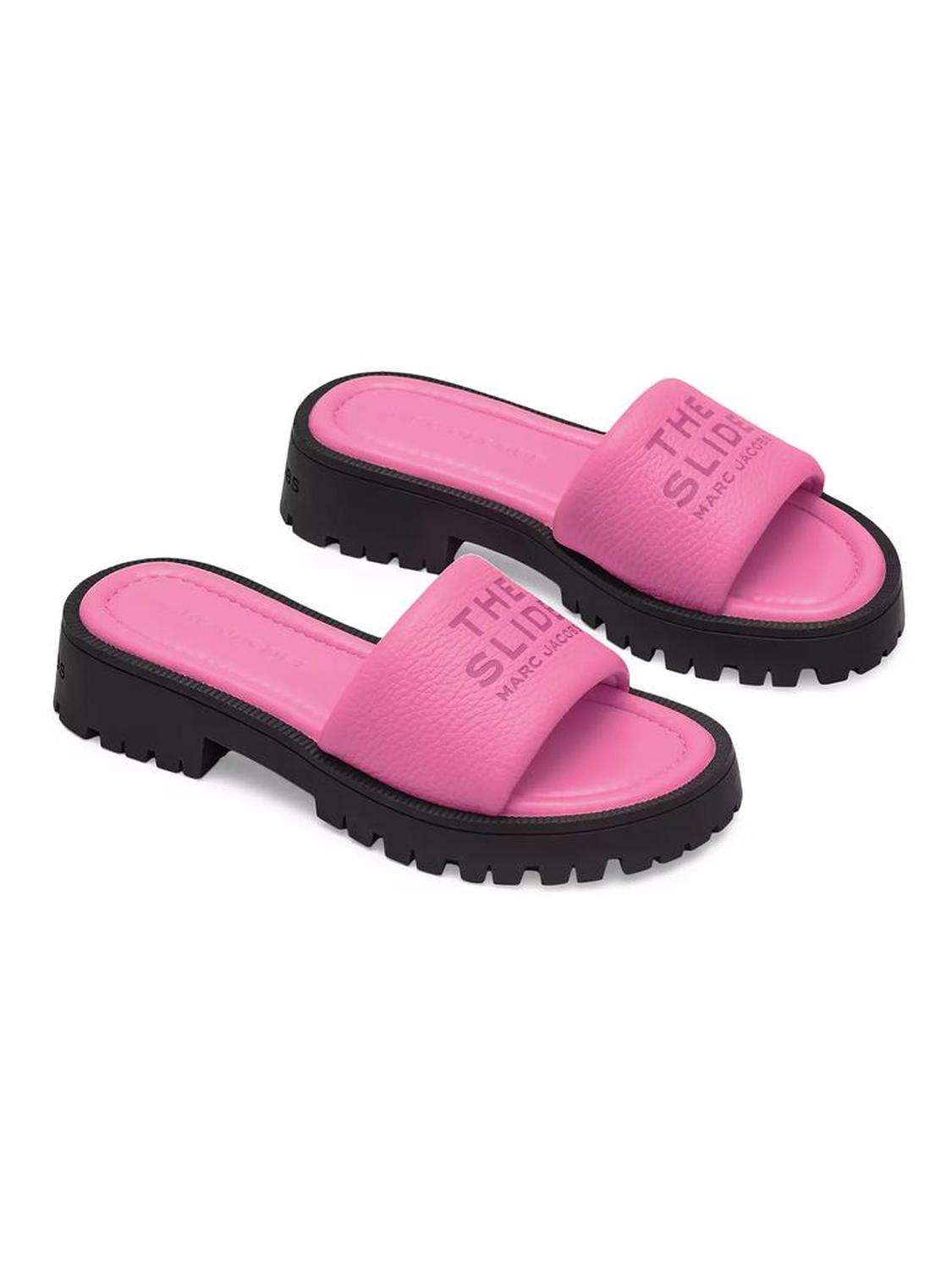 The Slide Leather Sandals