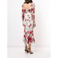 Square Neckline Fit-To-Flare Gown