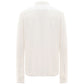 Corneliani White Cotton Polo Shirt