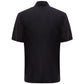 Corneliani Black Silk Polo Shirt