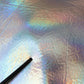 Dolce & Gabbana Silver Iridescent Full Zip Men Bomber Jacket