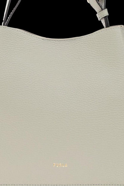 Furla Nuvola Logo Printed Mini Bucket Bag