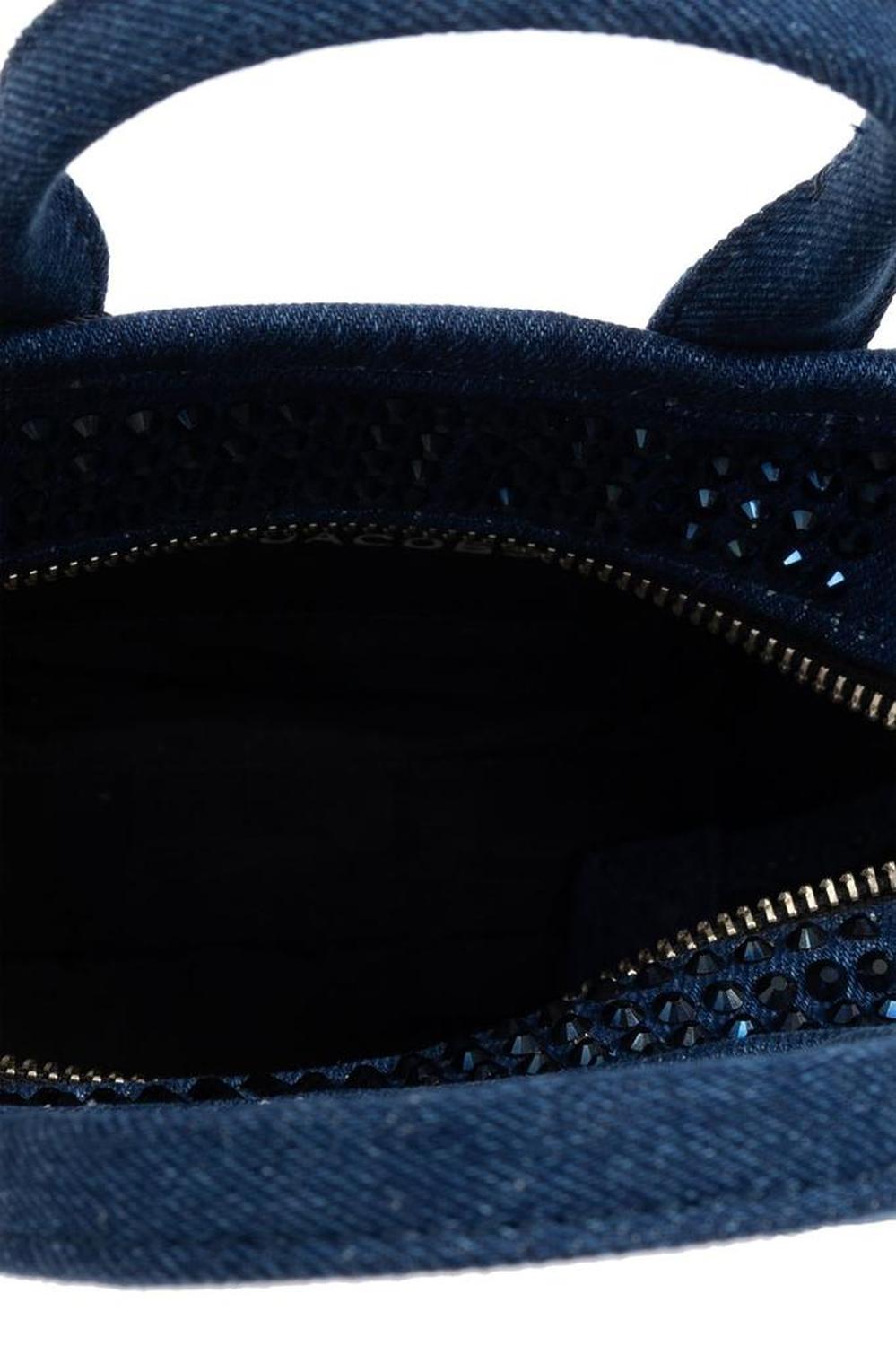 Marc Jacobs The Crystal Denim Crossbody Tote Bag