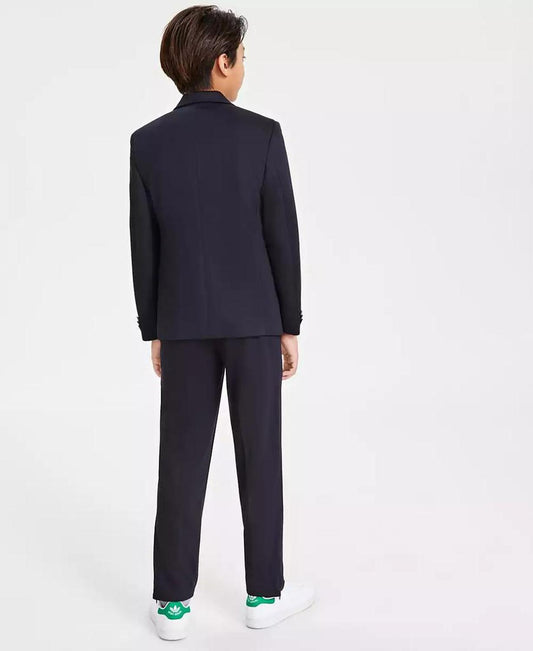 Big Boys Knit Stretch Suit Jacket