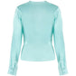 PINKO Green Silk Sweater