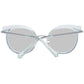 Swarovski Blue Metal And Plastic Sunglasses