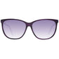 Swarovski Purple Plastic Sunglasses