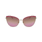 Longchamp Gold Metal Sunglasses
