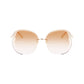 Longchamp Gold Metal Sunglasses
