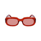 Longchamp Orange Injected Sunglasses