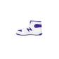 New Balance Purple Leather Sneaker