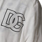 Dolce & Gabbana White Hooded Parka Polyester Trench Coat Jacket