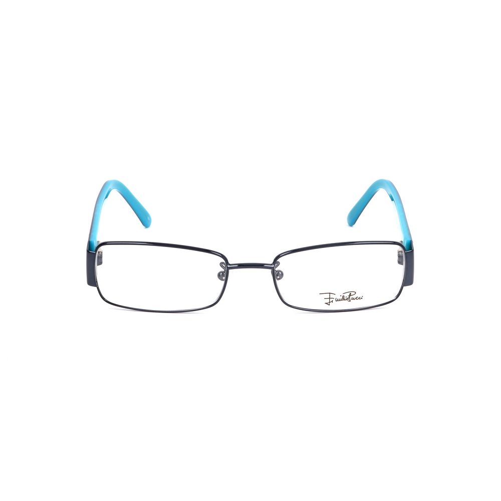 Emilio Pucci Blue Metal Frames