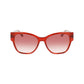 Karl Lagerfeld Orange Acetate Sunglasses