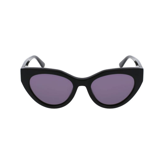 Karl Lagerfeld Black Acetate Sunglasses