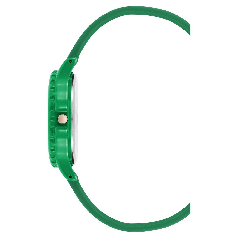 Juicy Couture Green Silicone Watch