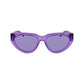 Karl Lagerfeld Purple Injected Sunglasses