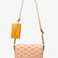 Vincent Small Logo Jacquard Crossbody Bag with Card Case
