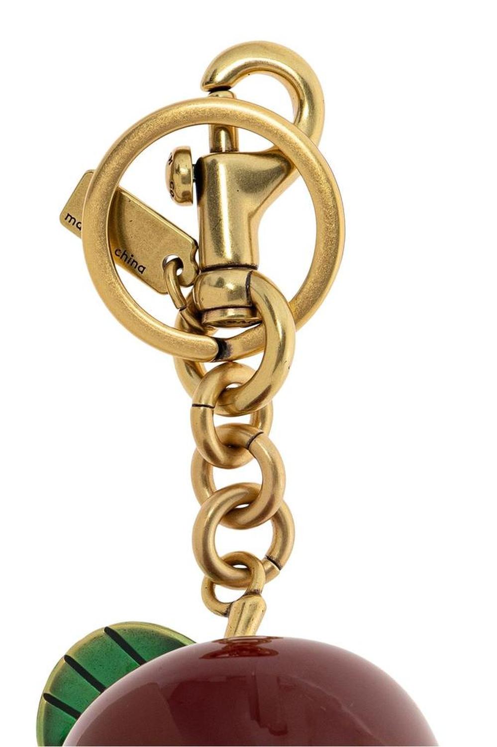 Coach Small Apple Bag Charm