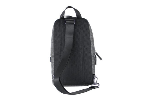 Cooper Medium Signature PVC Commuter Slingpack Crossbody Bag