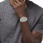 Men's Charter Two-Tone Stainless-Steel Bracelet Watch, 39mm
