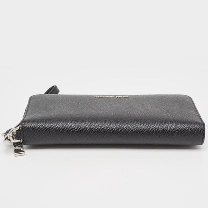 Michael Kors  Leather Jet Set Zip Around Continental Wallet