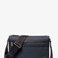 Edison Medium Saffiano Leather Messenger Bag