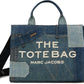 Blue 'The Deconstructed Denim' Medium Tote