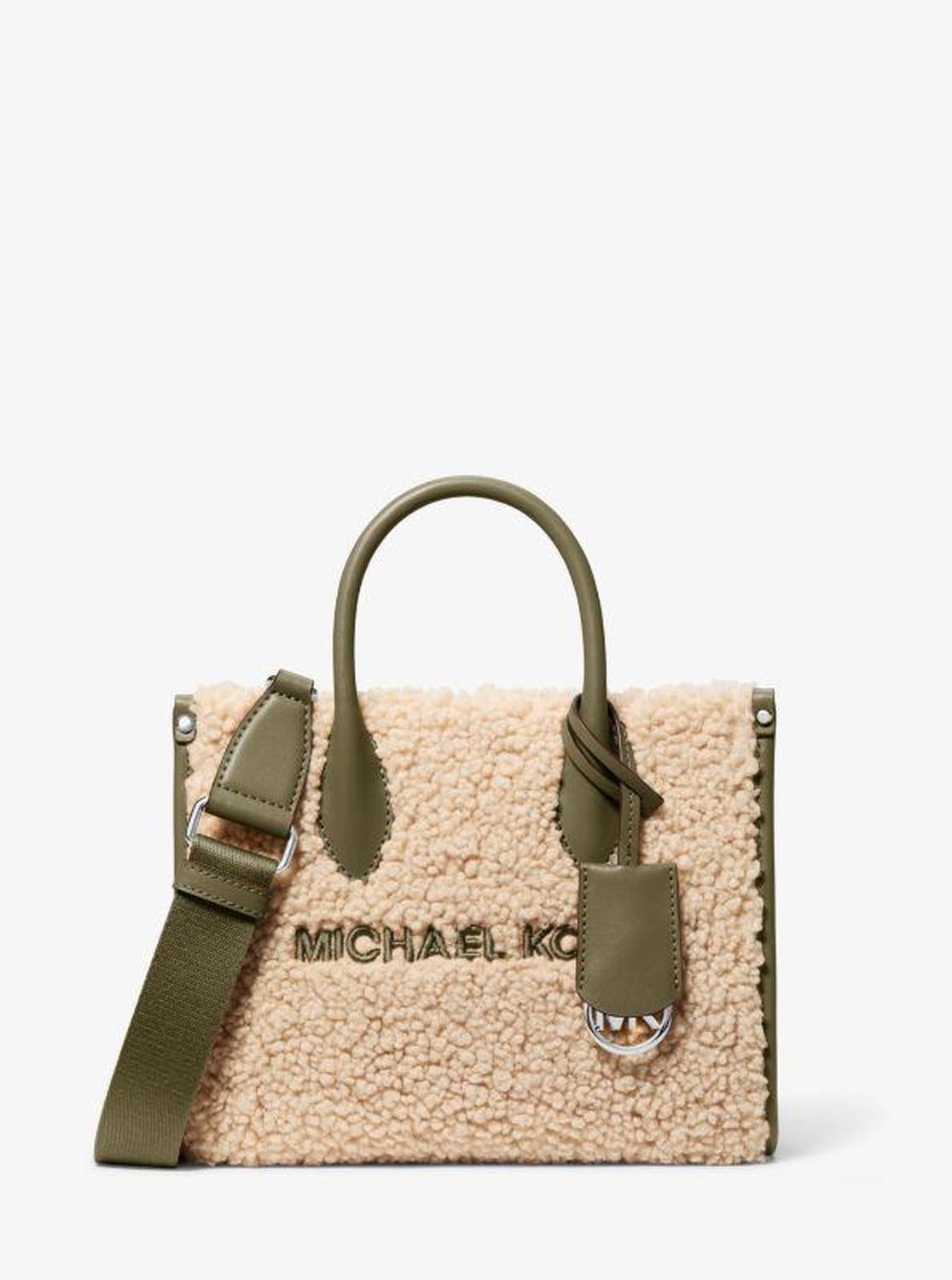 Mirella Small Faux Shearling Crossbody Bag