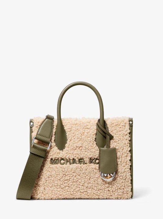 Mirella Small Faux Shearling Crossbody Bag