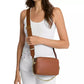 Bryant Medium Leather Double Zip Chain Camera Crossbody