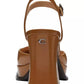 Women's Sculpted-Heel Platform Pumps