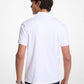 Cotton and Mesh Collar Polo Shirt