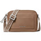 Logo Large Nylon Crossbody with Webbing Strap