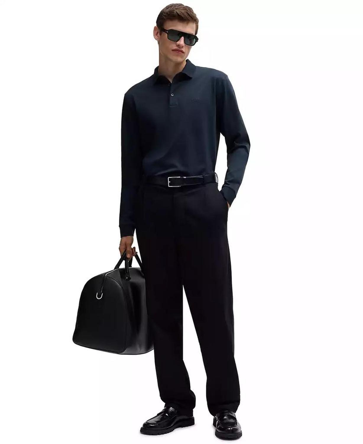 Men's Embroidered Logo Polo
