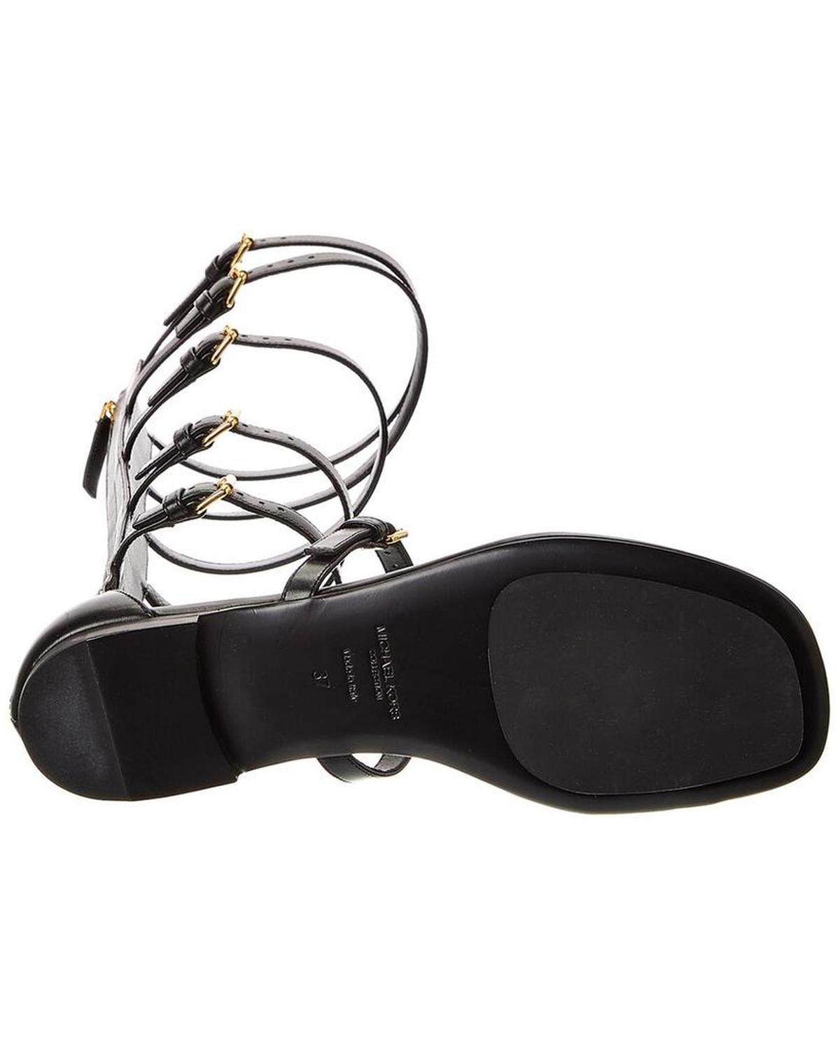 Juliette Leather Gladiator Sandal