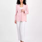 Women's One-Button Split-Cuff Blazer