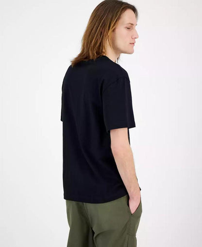 Men's Dimuni Relaxed Fit Short Sleeve Crewneck Raised Logo T-Shirt, Exclusively at Macy's