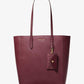 Vincent Large Saffiano Leather Tote Bag With Card Case