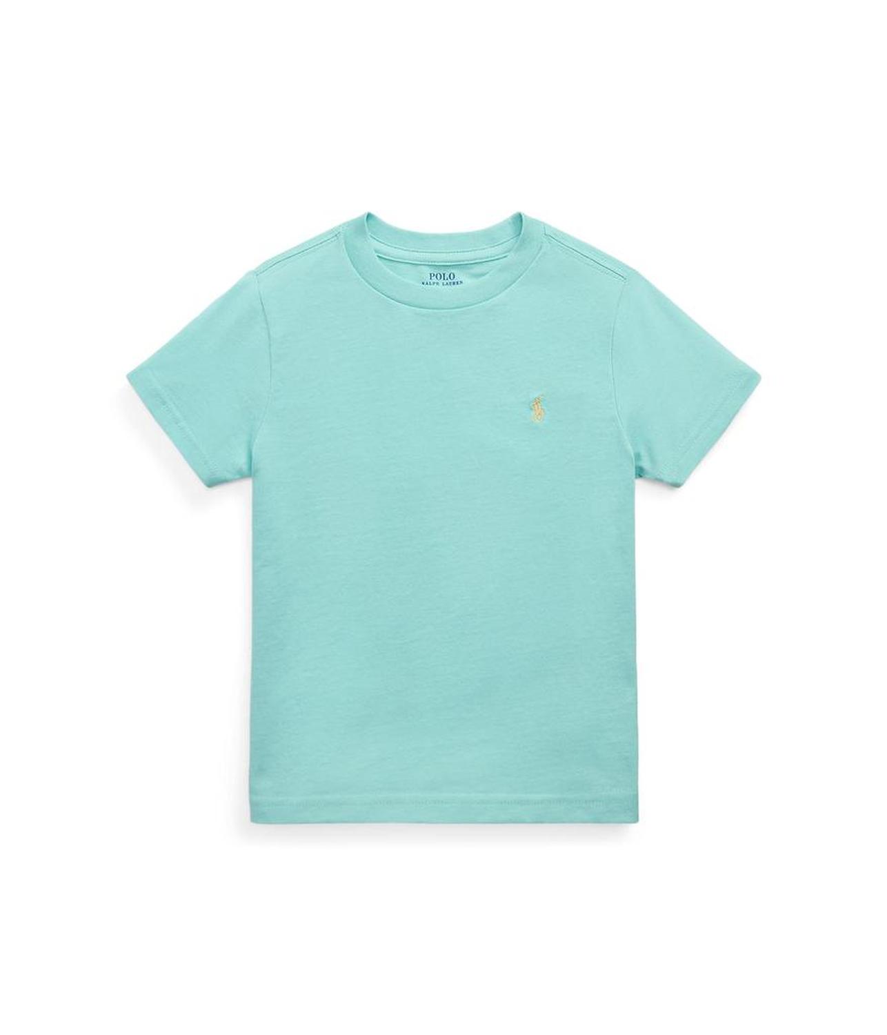 Cotton Jersey Crewneck Tee (Toddler/Little Kid)