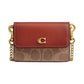 Essential Half Flap Colorblocked Card Case