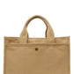 Coach Logo Flocked Zip-Up Tote Bag