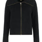 Michael Michael Kors Ribbed-Knit Zipped Cardigan