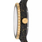 Men's Limited-Edition Maritime Three-Hand Black Silicone Watch 45mm