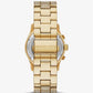 Runway Pavé Gold-Tone Watch